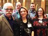 MdL Hans- Peter Müller, Julian Fragemann, Jennifer Schug, MdL Michael Hübner und Inge Zobec (v.l.n.r.)